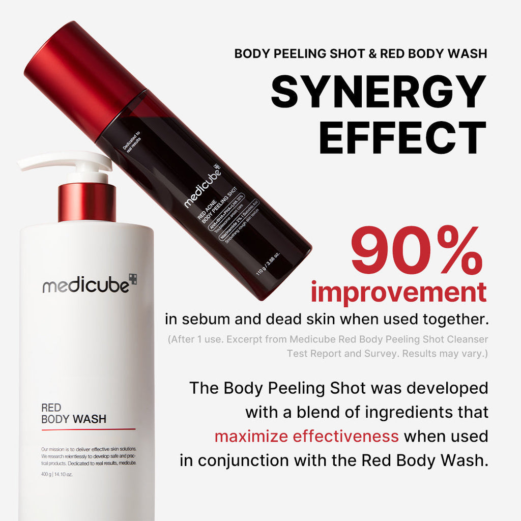 Red Body Peeling Shot Cleanser