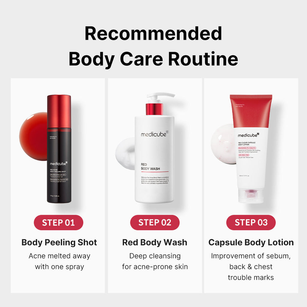 Red Body Peeling Shot Cleanser