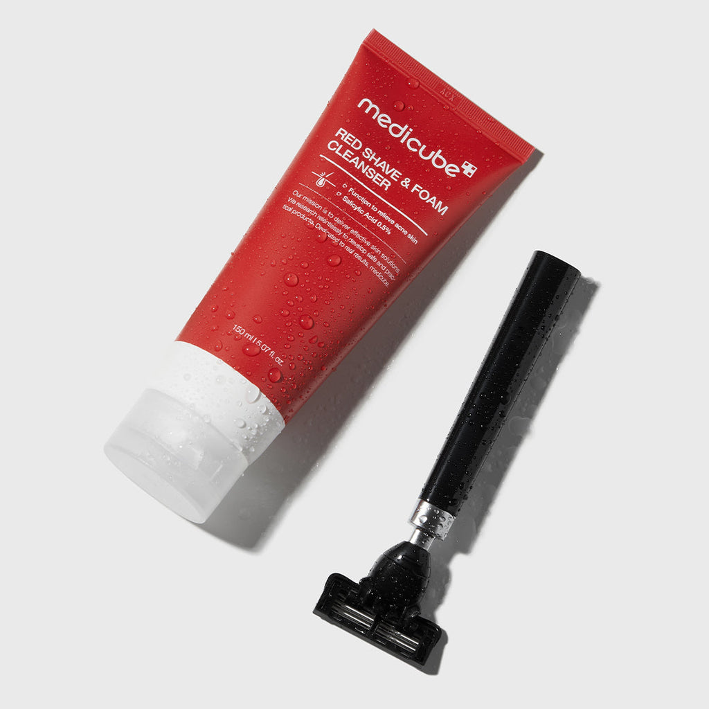 Red Shave & Foam Cleanser